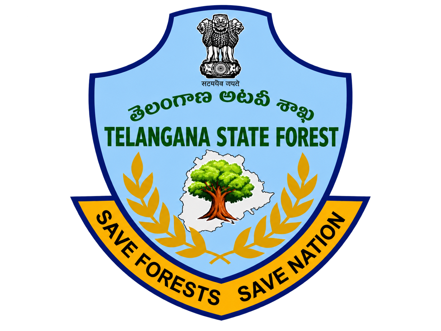 Telangana Forest Department logo